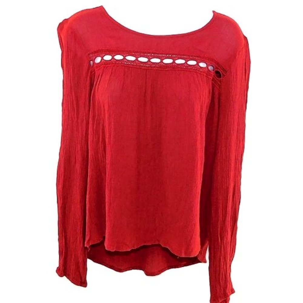 Japna Boho High/Low Long Sleeve Tunic